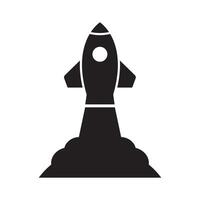 Rocket icon. Starting rocket icon. vector