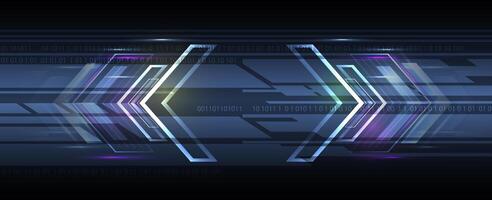 abstract futuristic background with futuristic technology vector