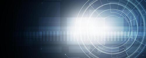 technology background with futuristic technology vector