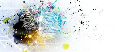 abstract background with colorful dots and dots vector