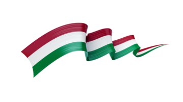 3d Flag Of Italy 3d Shiny Waving Flag Ribbon, 3d illustration png