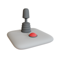 3D Single Joystick Controller Sleek and Functional png