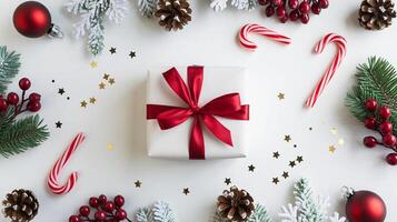 Christmas holiday background , AI-Generate photo