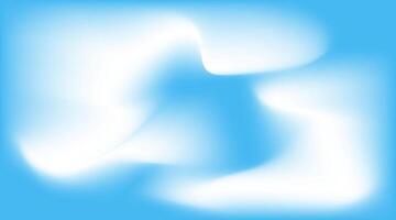 Aesthetic clear blue sky background. Summer season blue pastel colored banner. Blurred sky gradient background. Simple soft light backdrop. Gradient template design vector