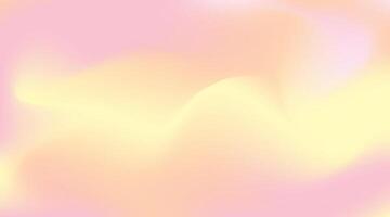 Pastel gradient background. Minimalist sky gradient with pastel pinks and yellows. Subtle summer tones create a serene and airy design. vector