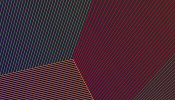 Abstract Geometric Lines in Vibrant Colors vector
