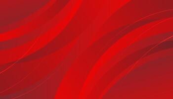 Abstract Red Wave Background Design vector