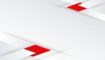 Red curve on a white background vector