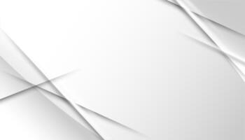 Abstract Elegant white and grey Background vector