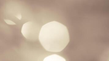 Bright golden bokeh lights create a festive and sparkling holiday ambiance photo