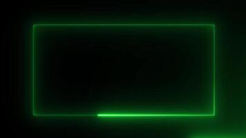 abstract beautiful saber moving colrful light frame running with glowing line background video