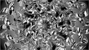 Animation of Abstract Optical Glass with a 3D Element 04. video