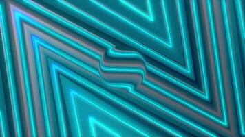 Geometric Glowing Line Movement Animation. Abstract Colorful Glowing Line Animation. video