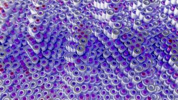 Abstract Blue White Background With Abstract Geometric Shapes. video