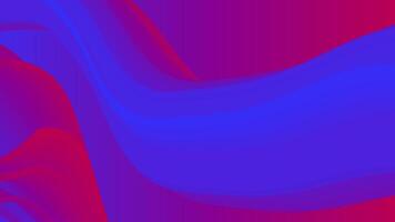 Red and blue abstract background animation with flexible shapes. Loop playback on 4k footage video