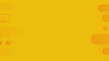Animation of abstract yellow color background with horizontal thick lines. Loop playback on 4K. Suitable for wallpaper, presentations, banners, etc. video