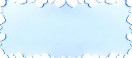 Decorative winter background with handmade clay toys, star and pig figures. Christmas and New Year design elements. photo