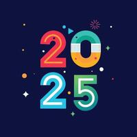 The new year is coming up and it's going to be colorful vector