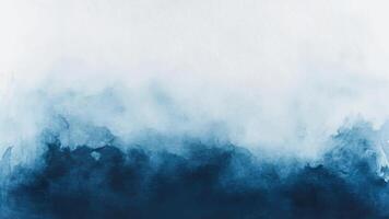 Abstract horizontal watercolor background with Hand drawn texture. blue Brush stroked painting color vector
