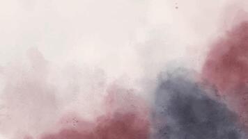 Abstract horizontal background watercolor style red grey color. Hand drawn texture. Brush stroked painting pastel color watercolour vector