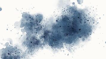 Abstract horizontal watercolor background with Hand drawn texture. white blue Brush stroked painting color vector
