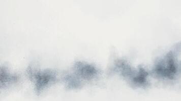 Abstract horizontal watercolor background. Brush stroked painting in blue pastel color. watercolour Hand drawn backdrop vector