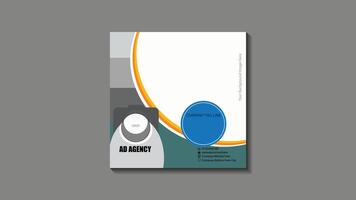 News Media Photography Campaign Template vector