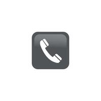 design of button phone symbol. vector