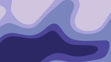 Abstract wavy lavender blue and dark blue design. Suitable for backgrounds, digital art projects, web design, and graphic patterns. video