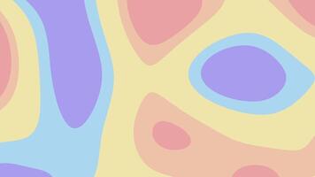 Pastelcolored abstract shapes form a calming, fluid design suitable for backgrounds, web graphics, and artistic projects with serene vibes. video