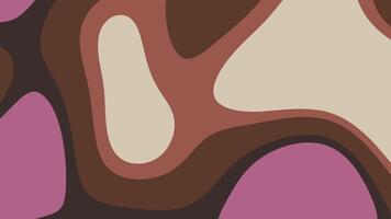 Abstract art with earthy toned and layered wave patterns. Suitable for interior decor, digital backgrounds, or artistic projects. video
