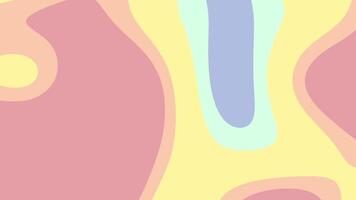 Pastelcolored abstract shapes in a pleasing design for backgrounds, cards, posters, and presentations. Suitable for graphic design projects. video