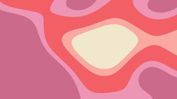 Pink coral and beige abstract shapes create a wavy design perfect for backgrounds, prints, textiles, or social media graphics. Vibrant and modern. video