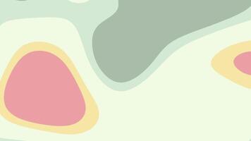 pastel formas abstrato Projeto em luz fundo. adequado para fundos, gráfico Projeto projetos, rede projeto, e social meios de comunicação Postagens. video