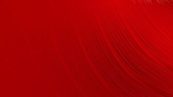 Red lines curve to form vibrant abstract texture, suitable for backgrounds, graphic design, or artistic projects needing dynamic visual interest. video