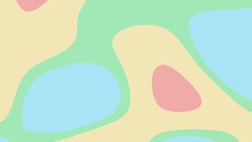 Pastel abstract shapes background design. Suitable for presentations, websites, posters, and social media graphics needing an artistic touch. video
