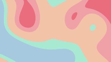 Pastelcolored abstract shapes in a calming fluid design, suitable for backgrounds, websites, prints, or creative projects needing a soothing aesthetic. video