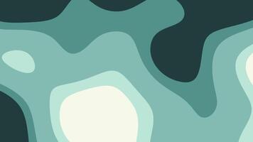 Abstract teal wave patterns for a minimalist design suitable for backgrounds, branding, web designs, and digital art projects. video