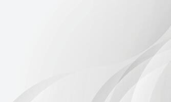 Abstract gray background with smooth curves and gradients for design purposes. vector
