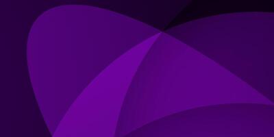 Dark purple abstract 3D background with gradient dynamic color on background. vector