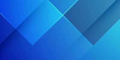Simple abstract square blue background with shadow overlap shapes. Colorful blue design with simple pattern. Simple and modern concept. vector