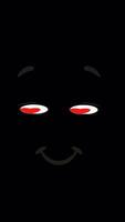 Heart Eyes Looking Left And Right On Vertical On Alpha Channel 2D Cartoon Animation video