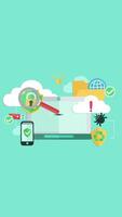 Personal Data Security On Vertical 2D Cartoon Animation video