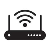 wireless router repeater icon for graphic design, logo, web site, social media, mobile app, ui illustration vector