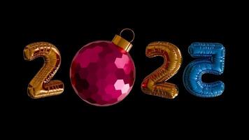 Creative New Year 2025 Countdown Inspired VJ Loop for Festive Celebrations video