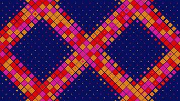 Vibrant kaleidoscopic patterns for endless VJ loop experience at music events video