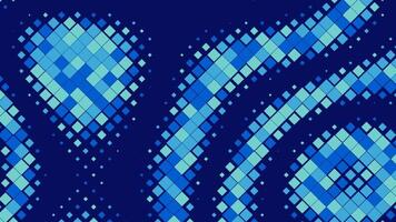 Dynamic blue and aqua patterns for electrifying VJ performances and music events video
