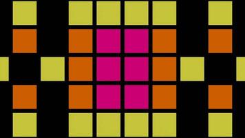 Create mesmerizing VJ loops with vibrant patterns and colors for music events video