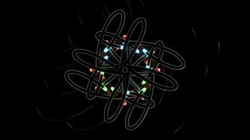 VJ loop experience with mesmerizing shapes and vibrant colors in motion video