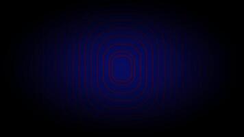 A dark blue background with a red circle in the center video